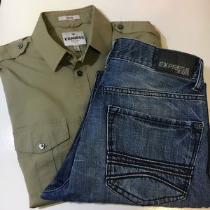 Express classic boot cut jeans